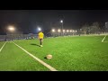 Rugby goal kicking practice