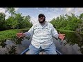 Whacking BIG Bluegill in Louisiana Swamp!