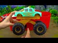 Disney Pixar Cars Unboxing Review l Lightning McQueen Bubble RC Car | Monster Truck ASMR