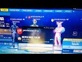 Perfect timing the robot dance on fortnite