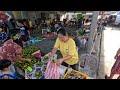 Pasar Tamu Julau setiap hari minggu🌼Sarawak unique rural weekend market offering exotic meats✌️