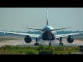 AIR PEACE Boeing 777-200ER - Landing & Take Off @ London Gatwick Airport, LGW