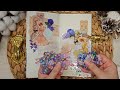 🔅ASMR 스티커랜드 [시즌15]랜덤박스M 두번째 활용꾸😘 #vintage📜 🌬#papertherapy #Scrapbooking🖇 #다꾸asmr