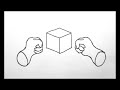 The Hands & The Cube (Flipbook Animation)