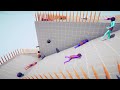 Battle Royale On Two-story Map | Totally Accurate Battle Simulator TABS