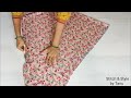 Step by Step Umbrella Cut Kurti Cutting and stitching | Umbrella Kurti cutting for beginners