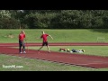 Javelin Coaching - run up part 1