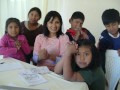 Janeth Teaching kids how to Share John 3:16 with mimics.