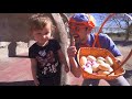 Blippi visits T-Rex Ranch! DINOSAURS! | BLIPPI EXPLORES! | Educational Videos for Toddlers