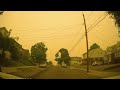 Canada Fires Orange Sky in Northern NJ June 7, 2023