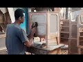 building beauty antique 2 drawers with rattan cabinet#handmadefurniture