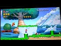 Playing New Super Mario U Deluxe on my Nintendo Switch