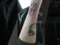 My FKed up Tattoo.... can i fix this mess Sanrio tattoo, hello kitty my melody tattoo... Help