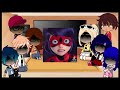 MLB react to sad Marinette and Adrien