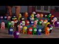 AMONG US, but with real 100 PLAYERS (Making Film)