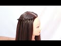 new waterfall hairstyle - easy hairstyle | open hairstyle | hairstyle