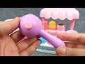 Unboxing ASMR Es Krim-es kriman Kasir-Kasiran Ice Cream Store Cash Register Satisfying Cute Pink