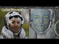 Creating a Sci-Fi Space Suit in Blender | timelapse