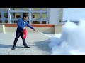 Unbelievable-LPG cylinder blast and kitchen fire- fire fighting technique