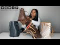 Louis Vuitton Neverfull MM Collection: Damier Ebene, Damier Azur, Monogram & Epi Review & Comparison