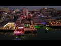 Sightseeing flight in Pattaya, Walkingstreet sea side → Pier → Pattaya Sign