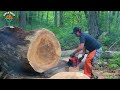 How Builds Amazing Wooden Boat Only Using Hand Tools | Building Method Wood Boat