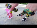 BEST OF FINGER SKATEBOARD | Fingerboard tricks | Funny Fingerboarding | Tech Deck | Finger Shoes