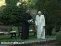 Benedict XVI enjoys his vacation at Castel Gandolfo