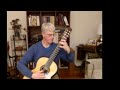 Dave McLellan plays Cancion de Cuna by Leo Brouwer