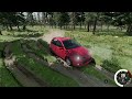 ДОЕХАТЬ За ГРИБАМИ! Глубокая КАЛЕЯ В ЛЕСУ! - BeamNg Drive