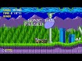 Sonic 1 With A New Run Style