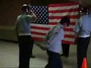 J.H. Reagan's Primary Color Guard Popping of the flag