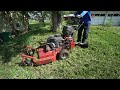 Mowing in REAL TIME | Not ONE PERSON cared for this yard for 15 YEARS so I MOWED it for FREE