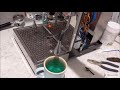 Descaling an ECM barista espresso machine with citric acid