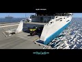 Transporting Tesla cars with a Scania Car Carrier - Euro Truck Simulator 2 - Moza R9 Setup