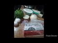 Salisbury Steak, Creamy homemade mash potatoes, Green beans/ with fat, & Sweet buttery rolls