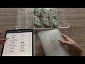 Cash envelope stuffing | January Paycheck #1| 22 year old college student