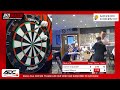 15-year old lands the big fish in 12 darts to win his match!