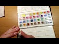Relaxing Watercolor Unboxing & Review 🎨St. Petersburg White Nights