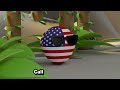 COUNTRIES SCALED BY TIGERS | Countryballs Animation