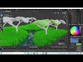 make beautiful 3d environment in blender-blender hindi animation tutorial