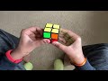 Solving a 2x2 under 25 seconds #shorts #rubikscube