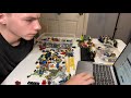 90 POUND BIN of LEGO!? - 100+ Minifigures, Cool Parts, and More!