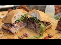 Crispy Meat Roll and Meat Sandwich - Taiwanese Street Food