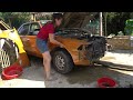 Genius Girl Restores Engine old car Toyota - Female mechanic recovery abandoned engine car