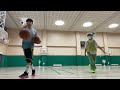 10번째 농구장 가는 날 | 크로스 오버 드리블이 가능 할까? | 드리블 배워요 | basketball beginner | basic dribble