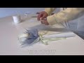 sub \ 간단한 방법으로 한송이 꽃다발 포장하기 Ⅱ Flower wrapping