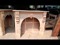 made beauty antique fire place decoration#handmadefurniture