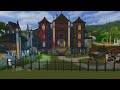 Dark Academia Mansion | Rags to riches final build | CC | House Tour | The Sims 4