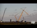 Booster 12 Placed on the Orbital Launch Mount for Testing | SpaceX Boca Chica